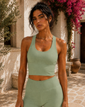 Recycled Longline Sports Bra
